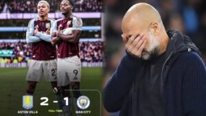Manchester City vs Aston Villa